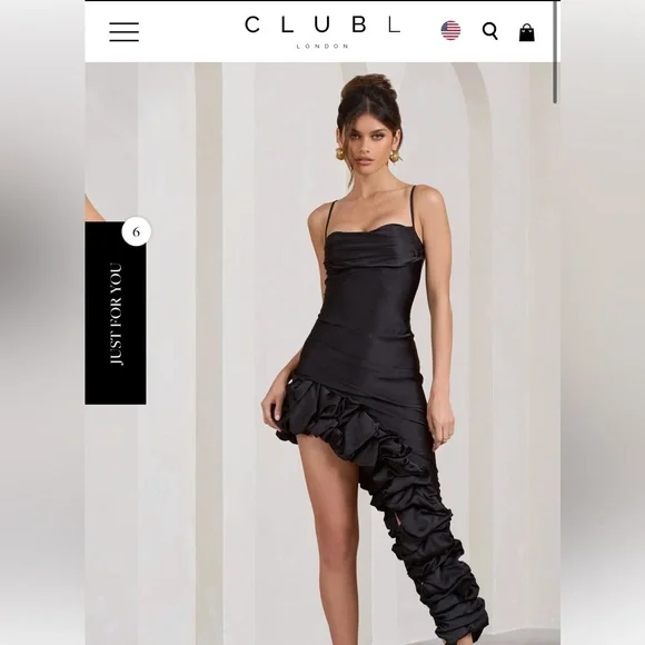 Club L London | Dresses | Club L London Ruffle Elegant Black Dress | Poshmark Club L London | Dresses | Club L London Ruffle Elegant Black Dress | Poshmark